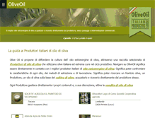 Tablet Screenshot of oliveoil.it